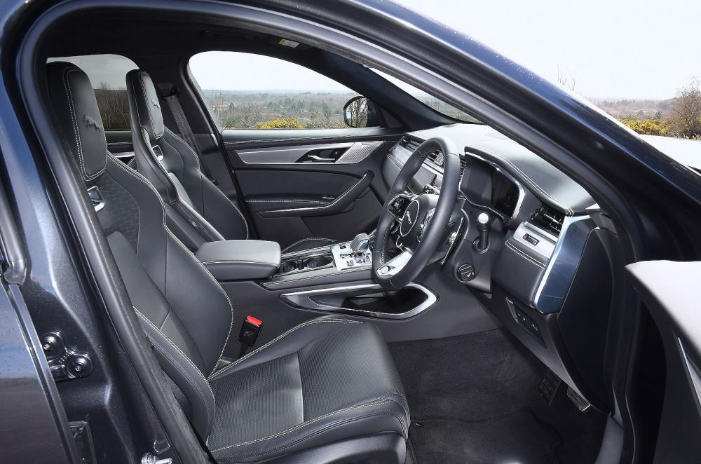 Jaguar F-Pace interior front seats