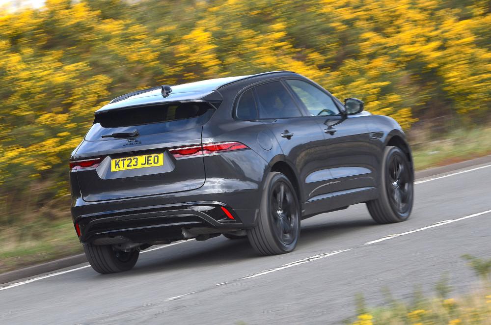 Jaguar F-Pace rear right driving