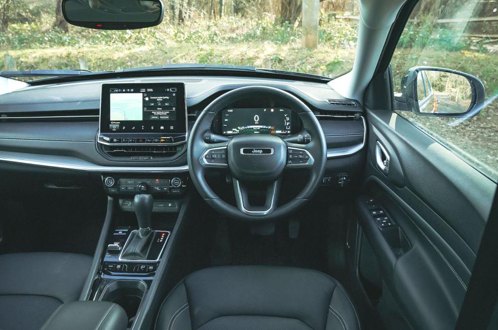 Jeep Compass interior dashboard