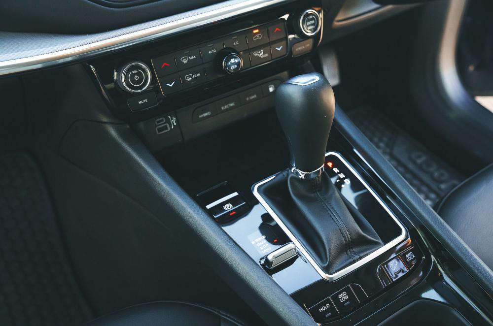 Jeep Compass interior detail