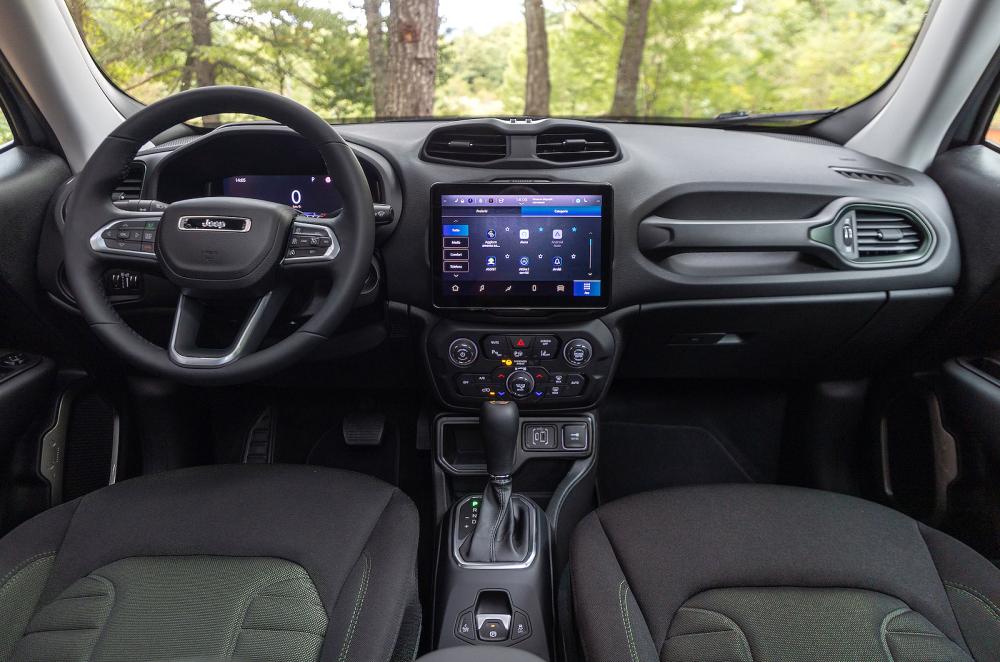 Jeep Renegade dashboard