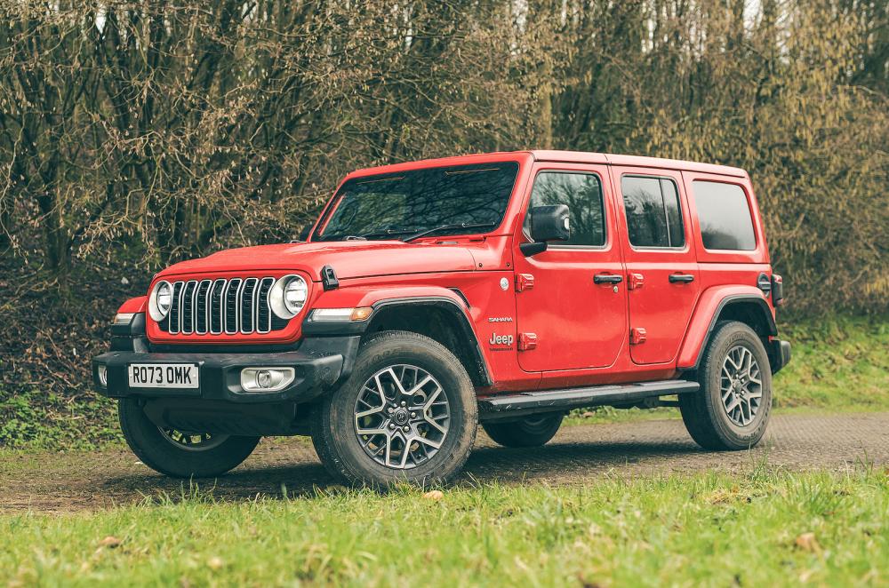 Jeep Wrangler front left static