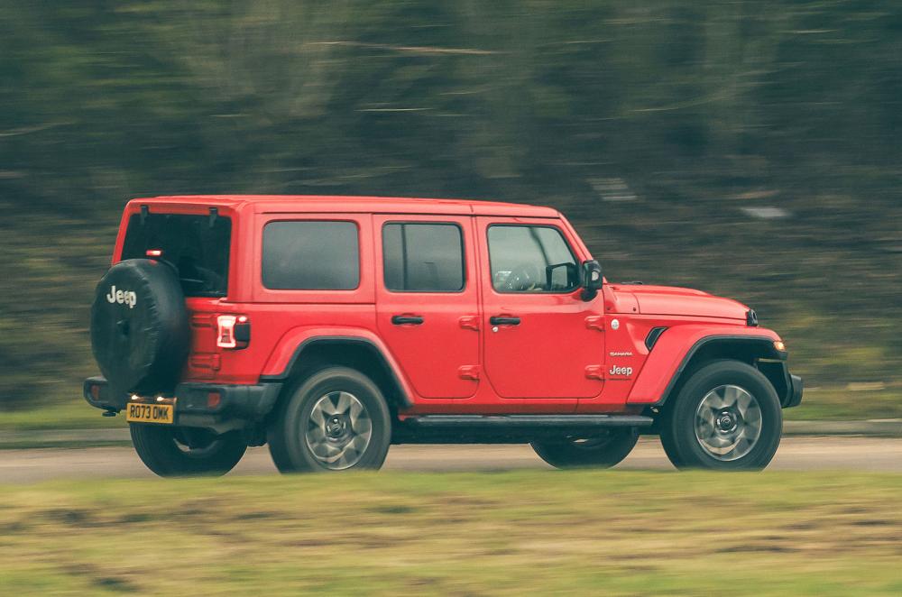 Jeep Wrangler right driving