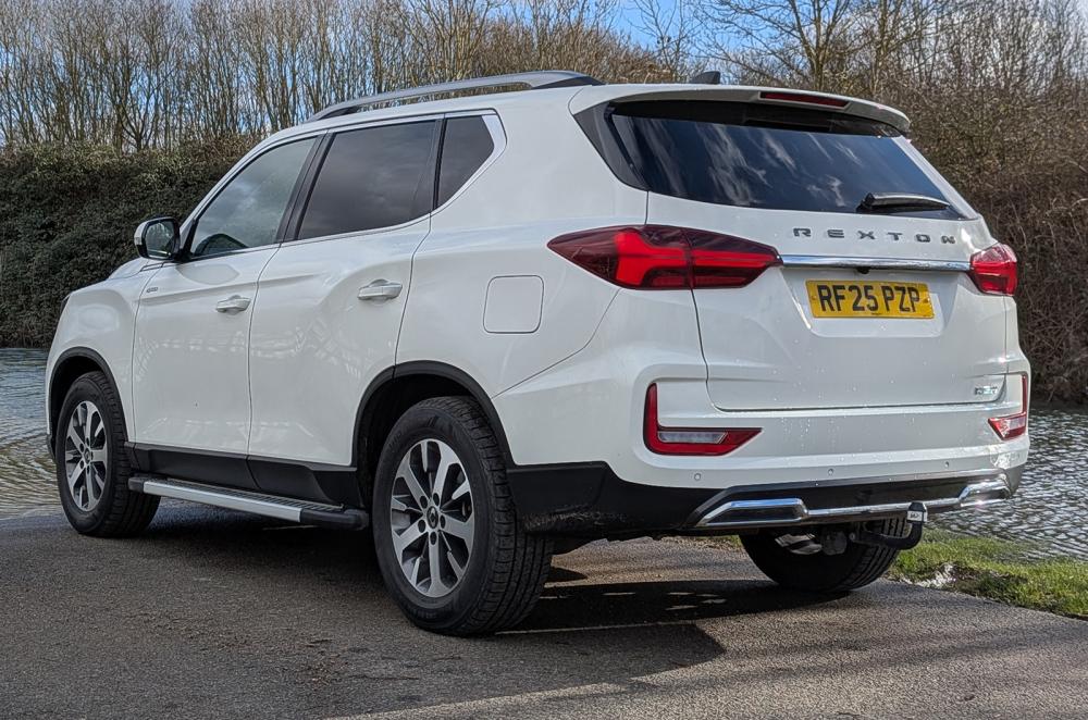 KGM Rexton Commercial static rear left