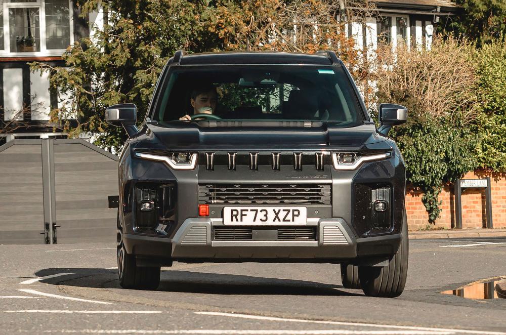 KGM Torres front cornering