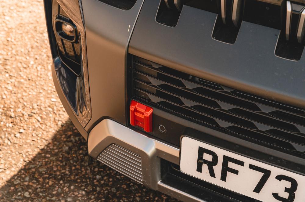 KGM Torres tow hitch cover