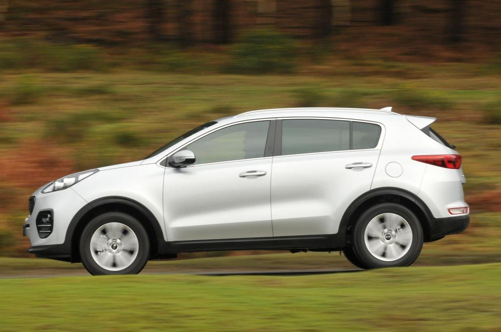 Used Kia Sportage 2016-2021 side