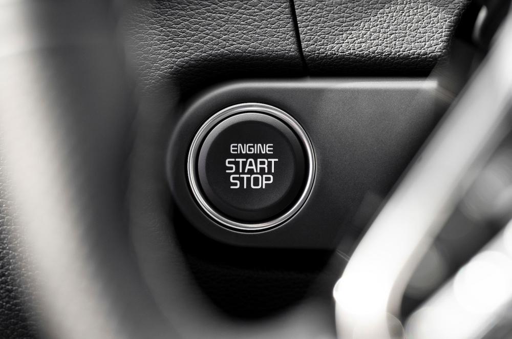 Kia Ceed start button