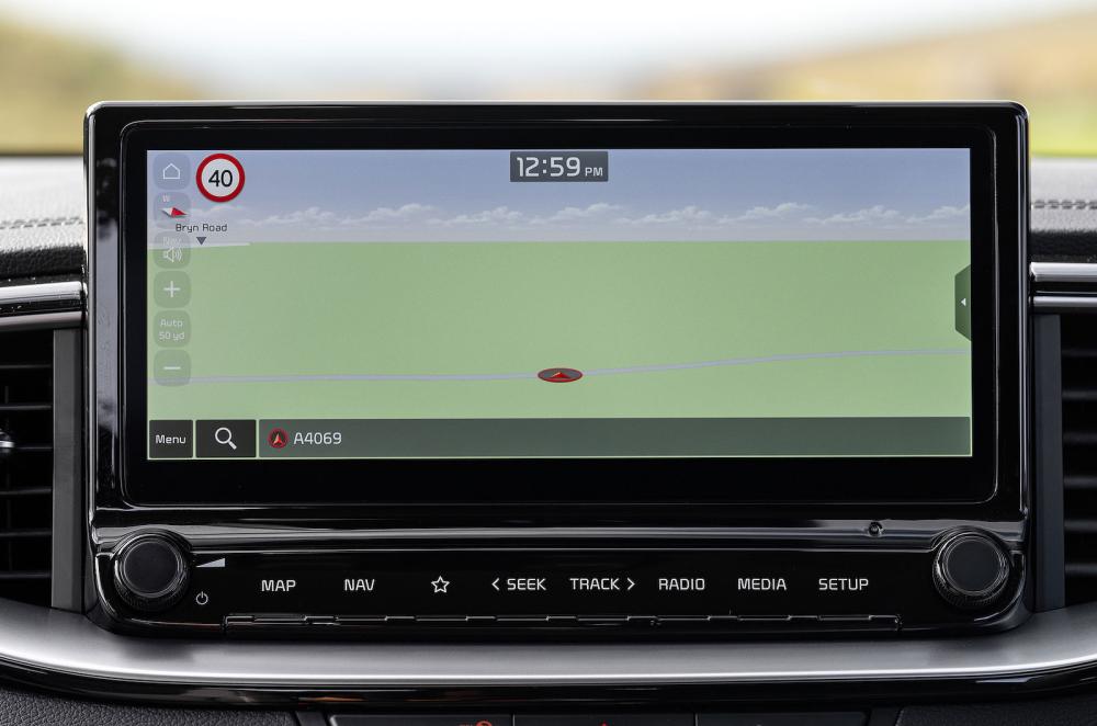 Kia Ceed Sportswagon infotainment touchscreen