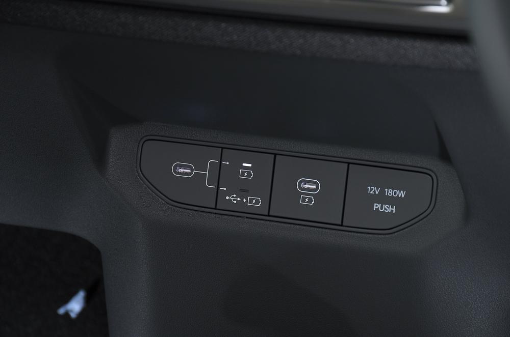 Kia EV3 interior detail