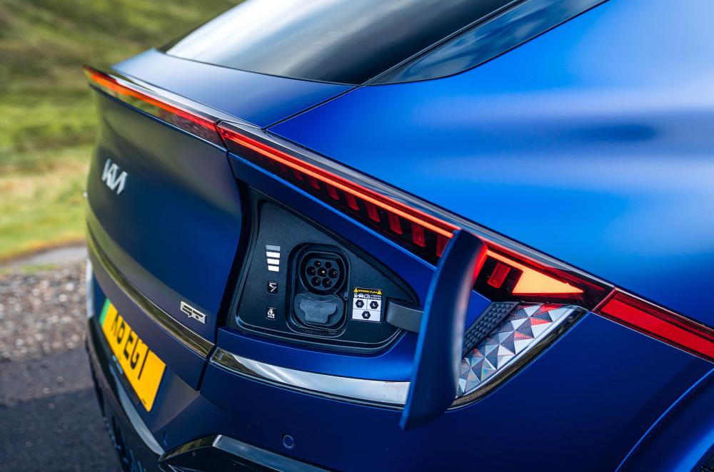 Kia EV6 GT charging socket