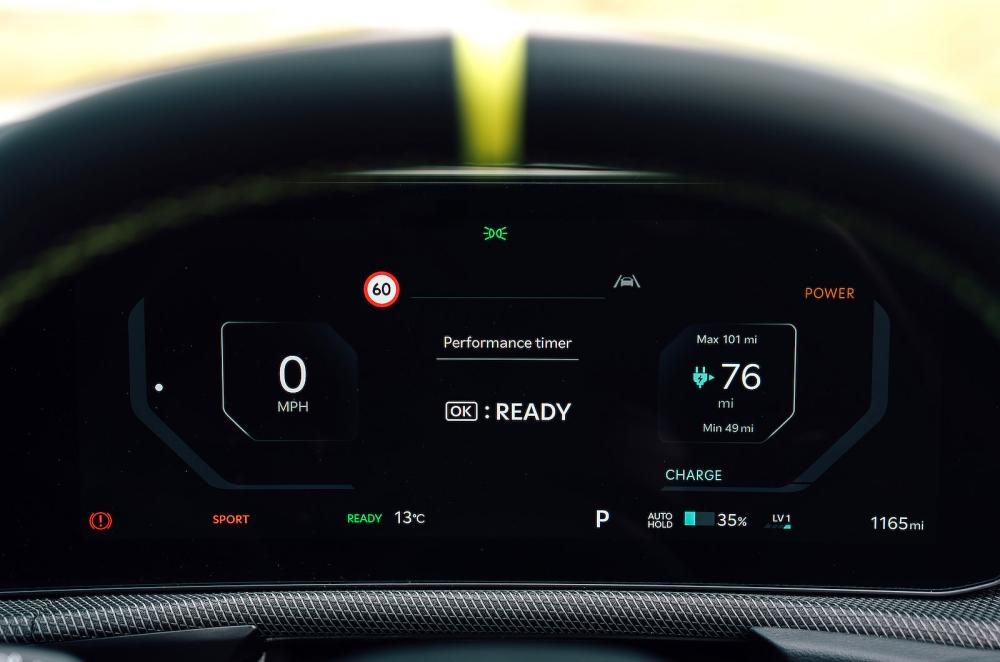 Kia EV6 GT driver display