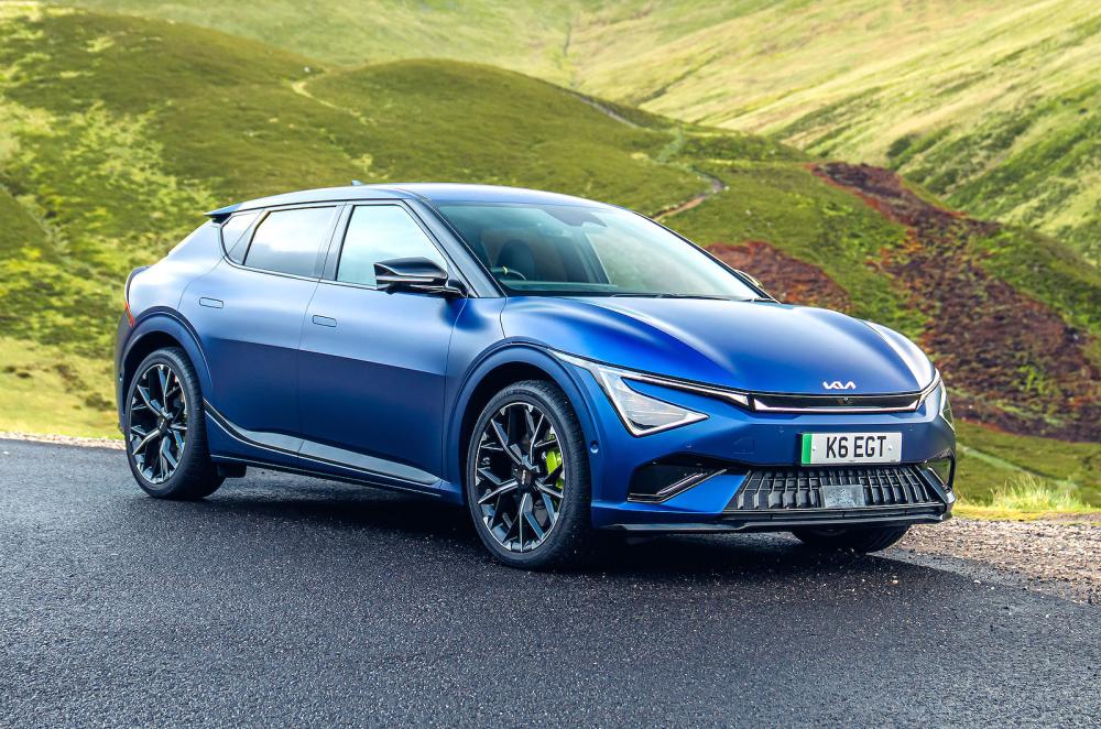 Kia EV6 GT front right static