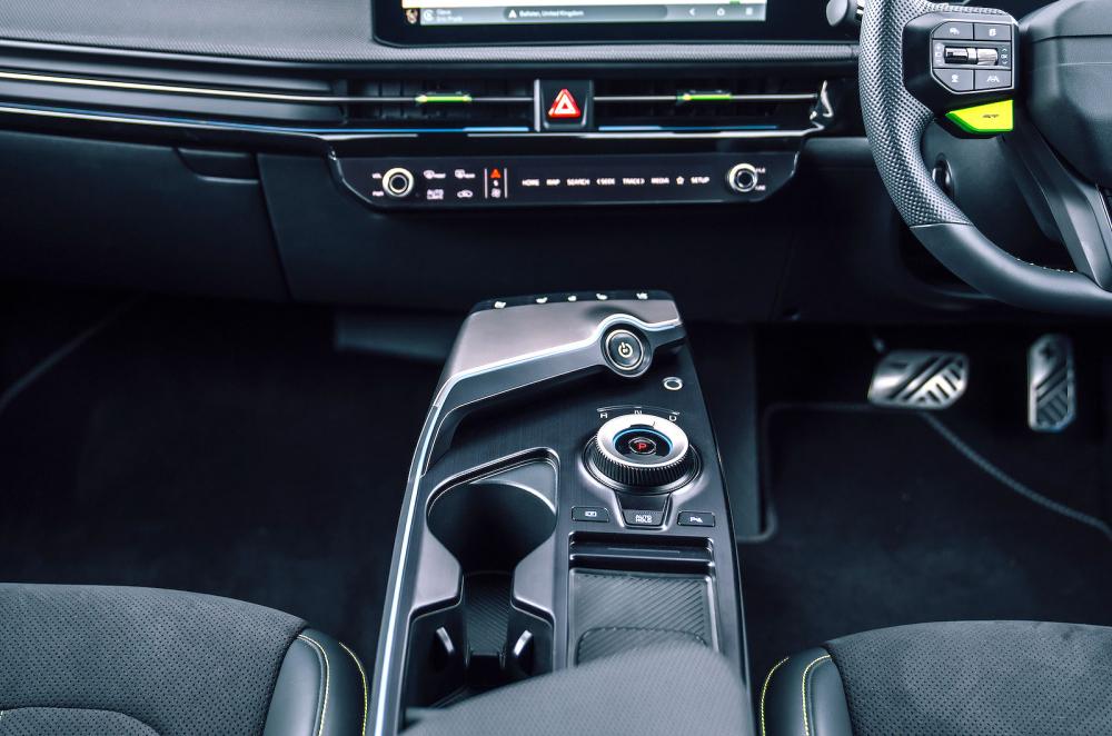 Kia EV6 GT interior detail
