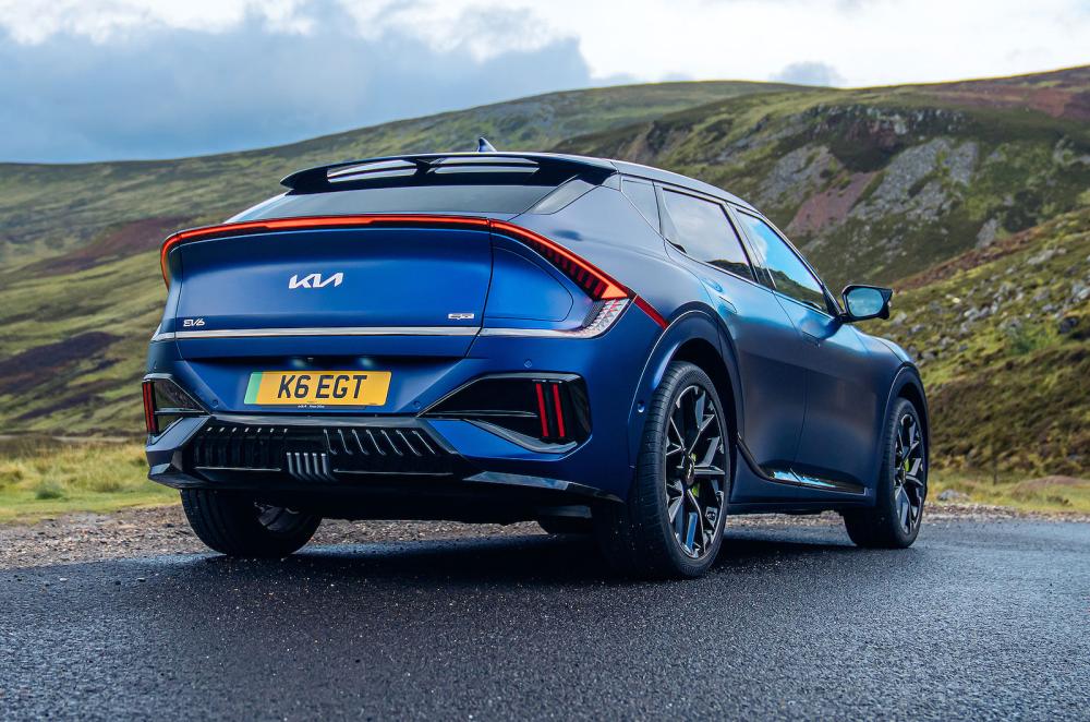Kia EV6 GT rear right static