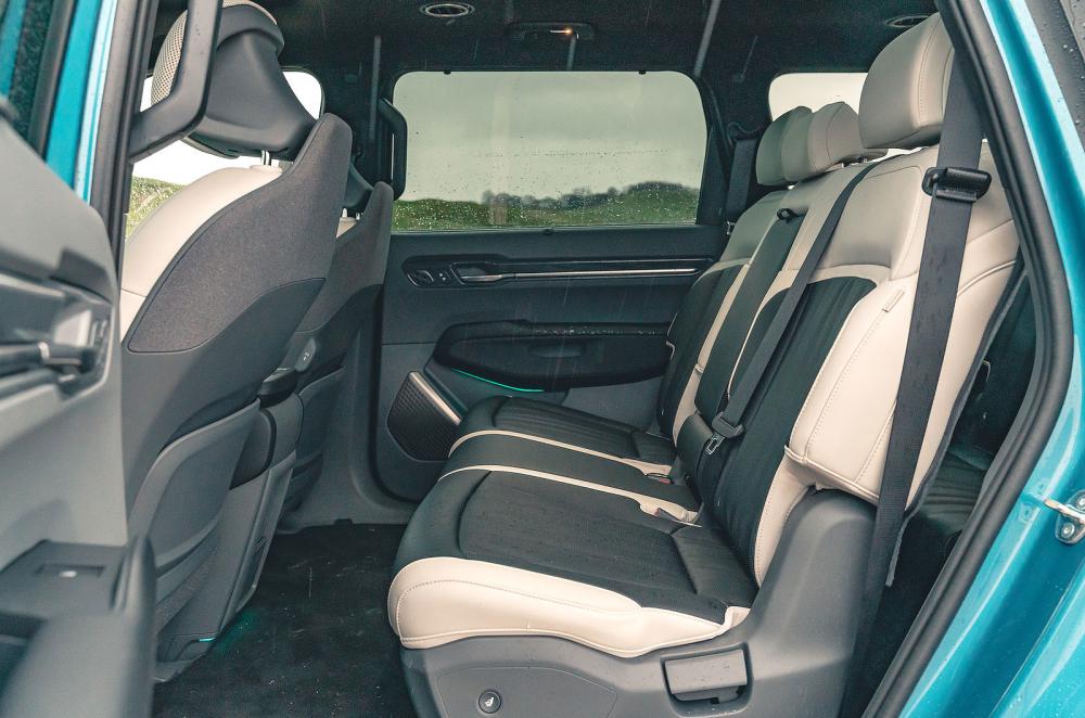 Kia EV9 back seats