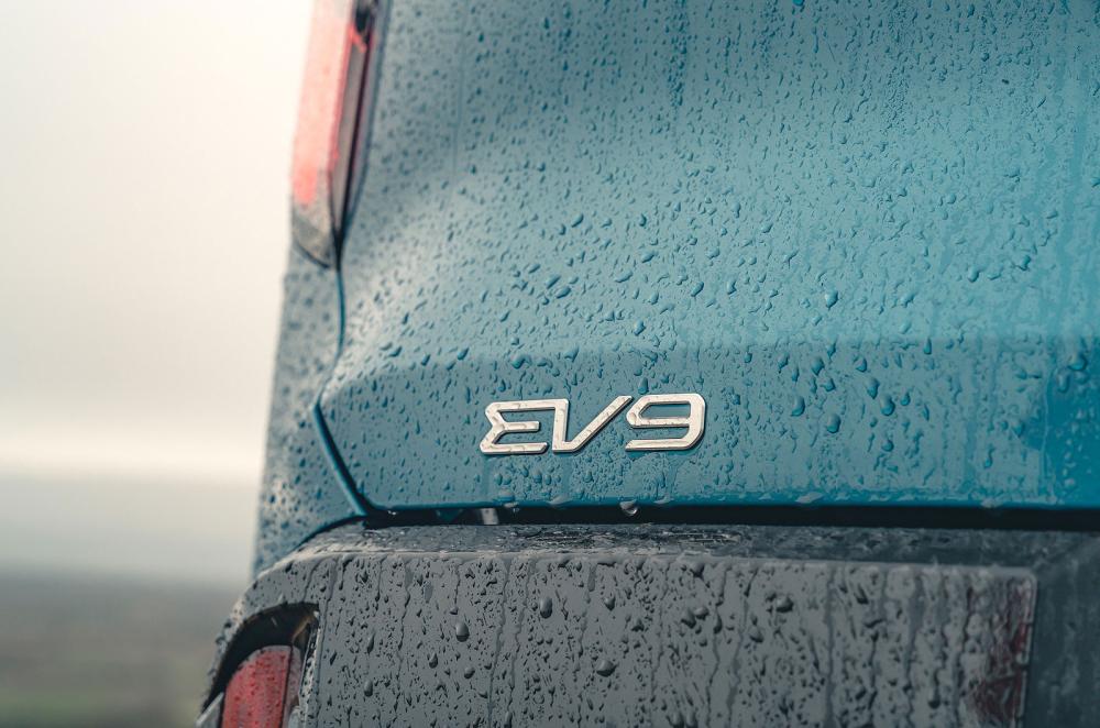 Kia EV9 rear badge