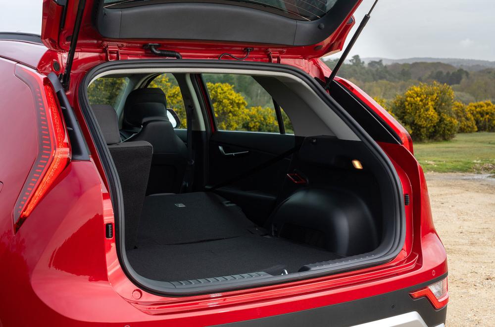 Kia Niro boot open