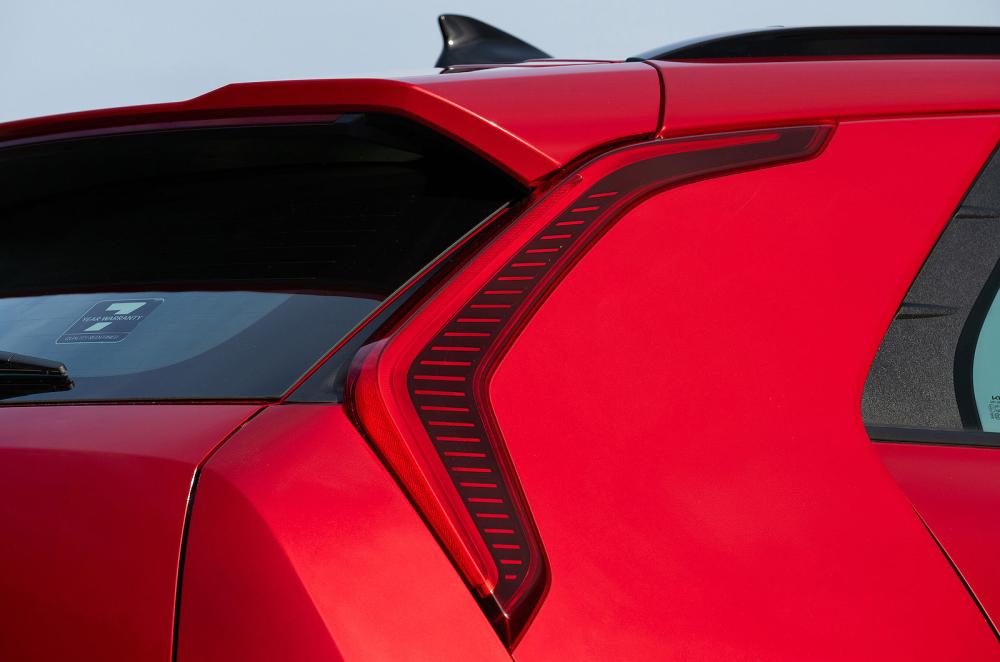 Kia Niro rear lights detail