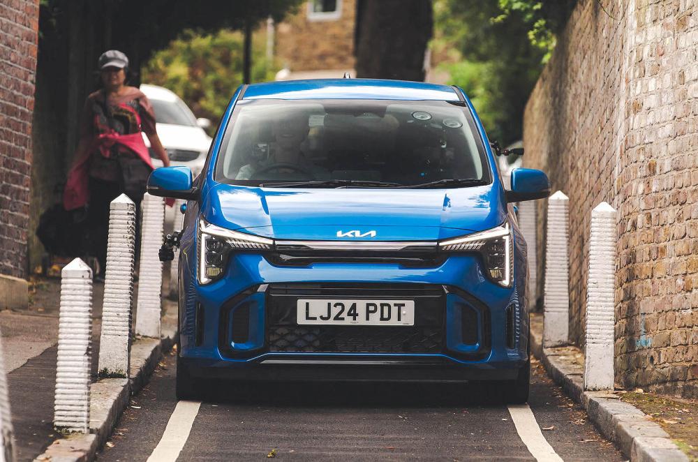 Kia Picanto front driving