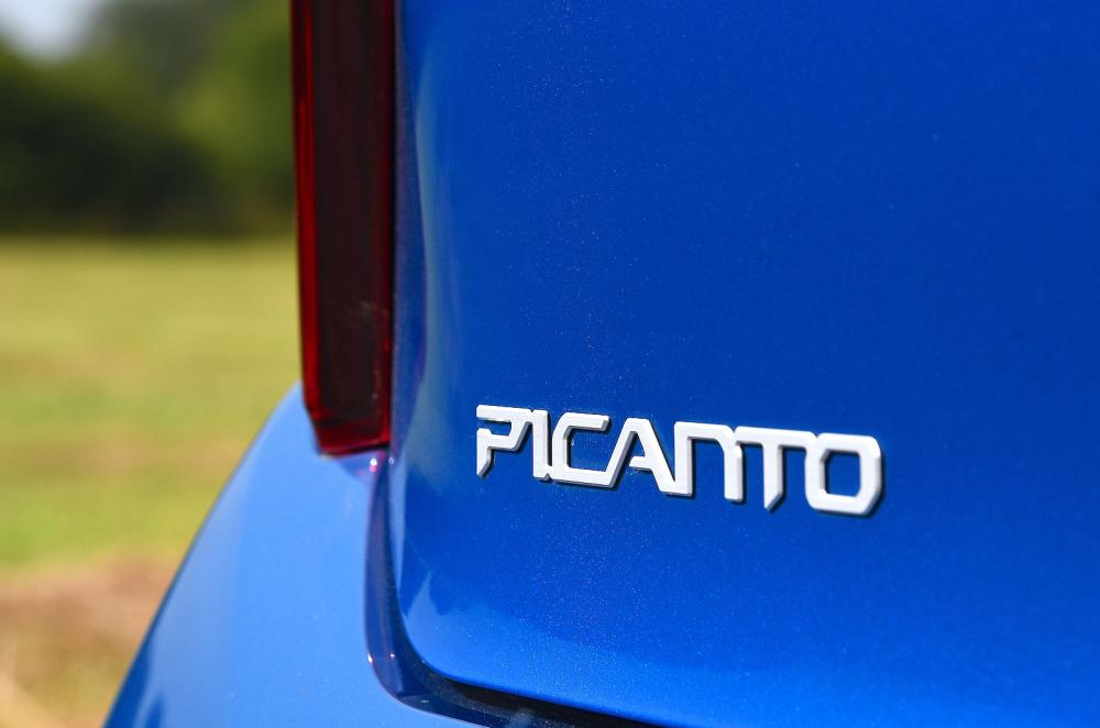 Kia Picanto rear badge