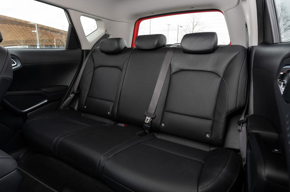 Kia Soul EV interior back seats