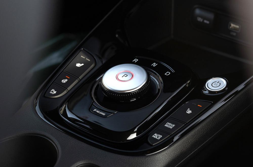 Kia Soul EV interior detail