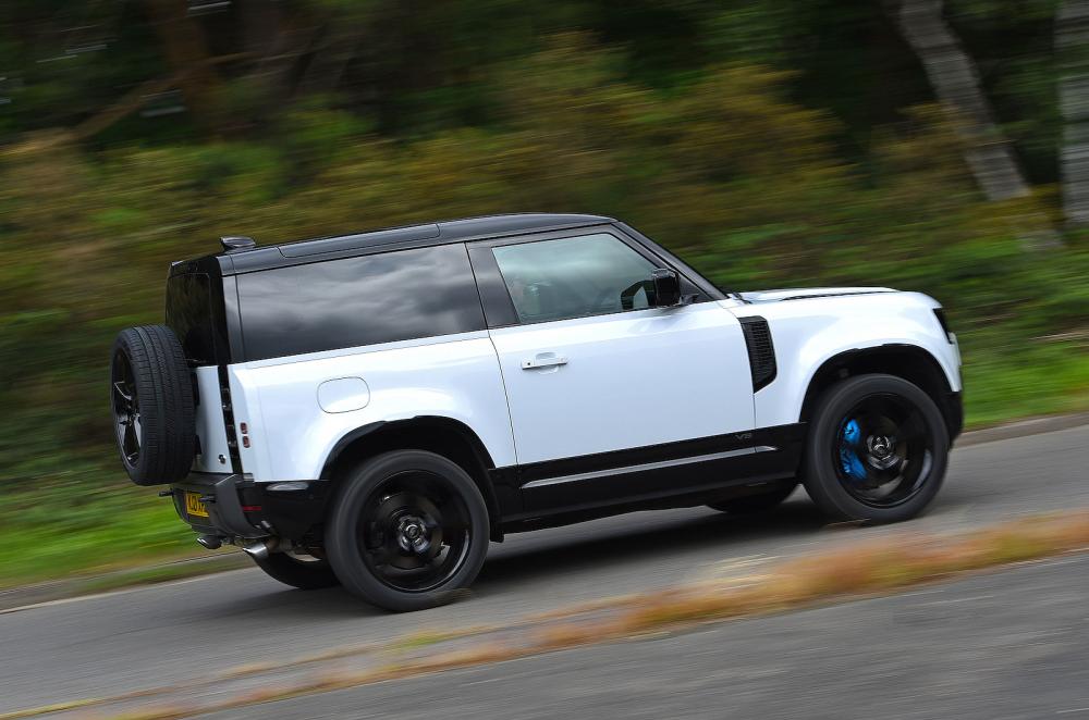 Land Rover Defender 90 right driving