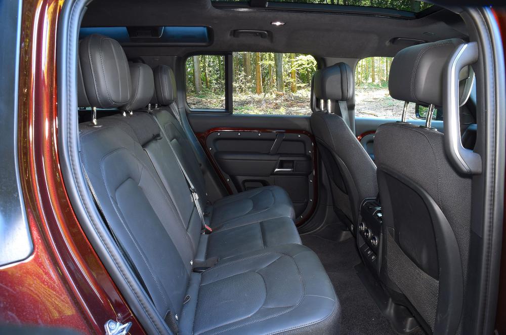 Land Rover Defender 110 back seats