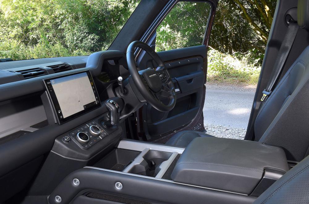 Land Rover Defender interior