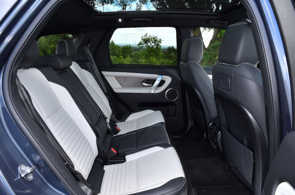 Land Rover Discovery Sport back seats