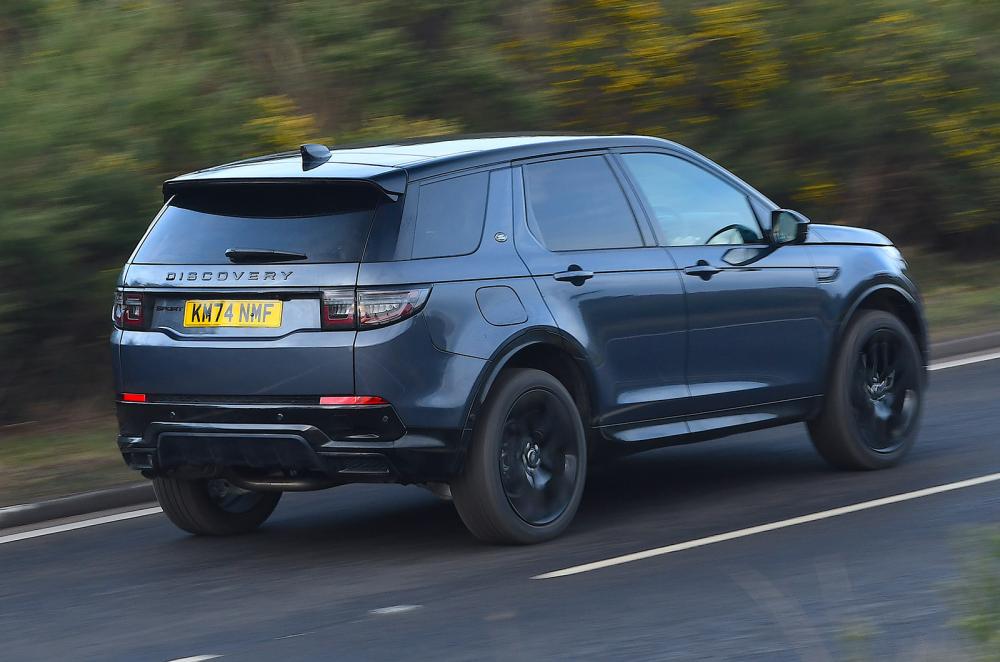 Land Rover Discovery Sport driving rear right