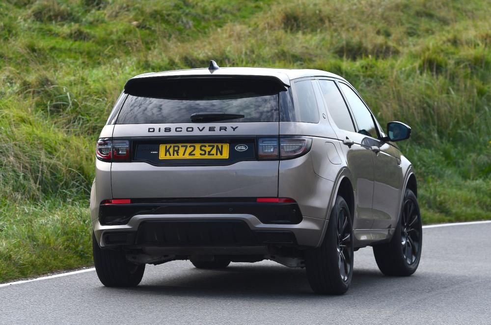 Land Rover Discovery Sport rear cornering