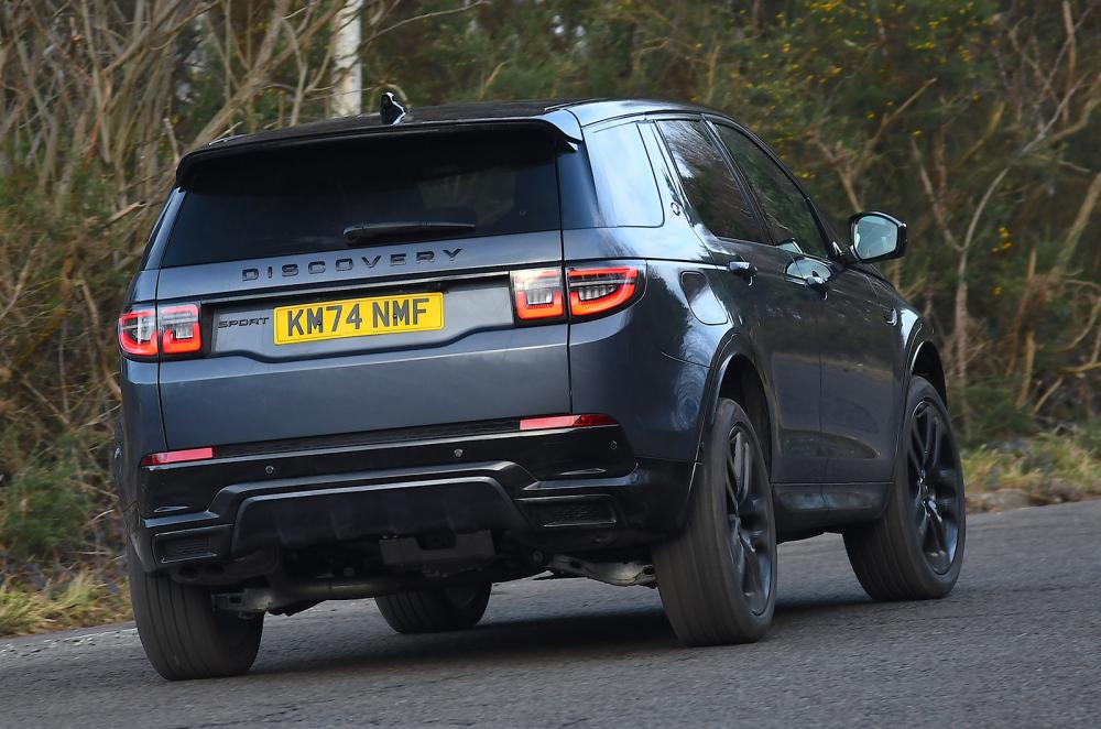 Land Rover Discovery Sport rear cornering