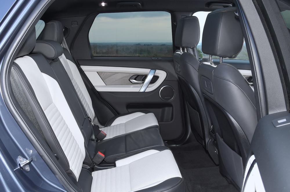 Land Rover Discovery Sport rear seats
