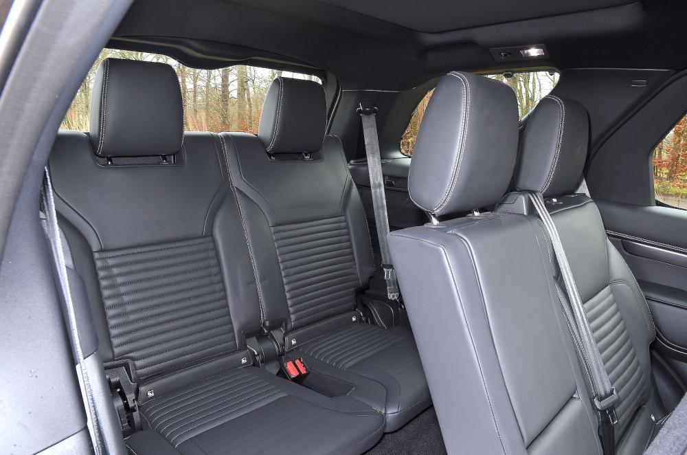 Land Rover Discovery third-row seats