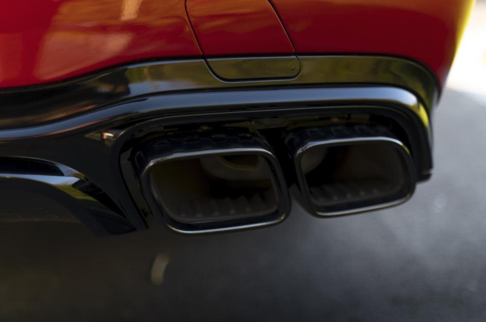 Mercedes-AMG E63 S Estate 2021 exhaust detail