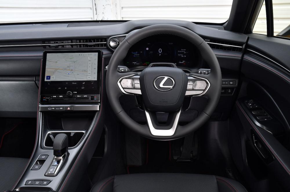 Lexus LBX dashboard