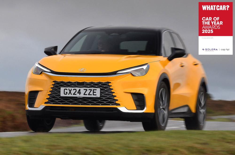 Lexus LBX front cornering