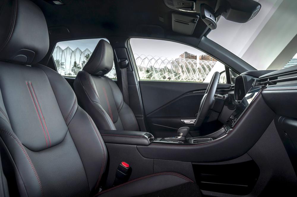 Lexus LBX front seats