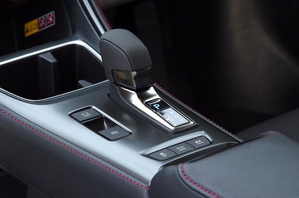 Lexus LBX gear selector