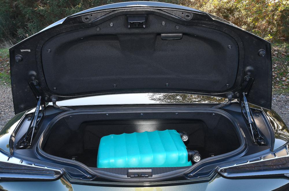 Lexus LC Convertible boot open