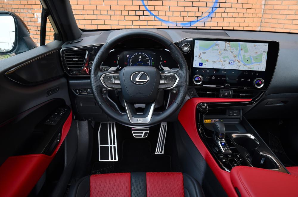 Lexus NX 2022 interior dashboard