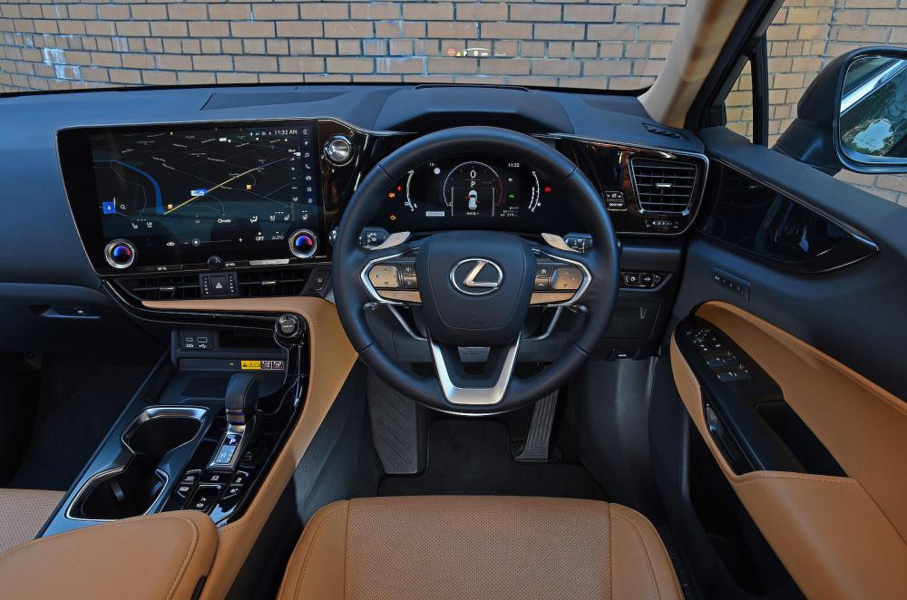 Used Lexus NX 2021-present interior dashboard