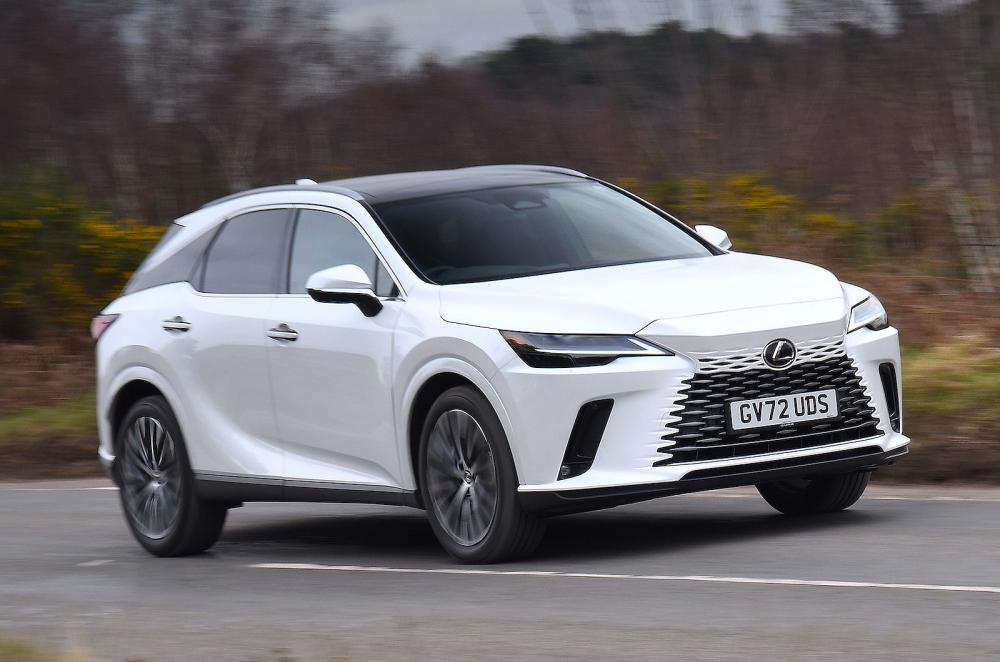 Lexus RX front right driving