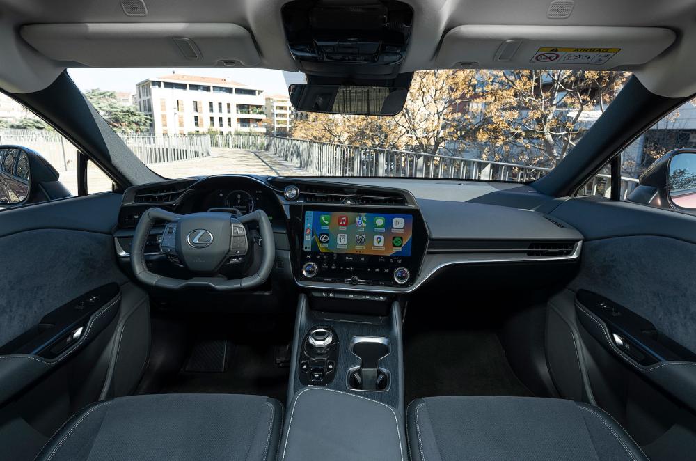 Lexus RZ interior dashboard