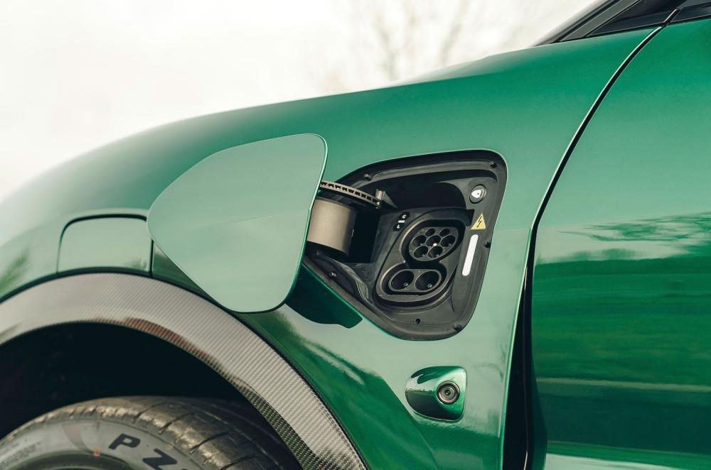 Green Lotus Eletre charging detail