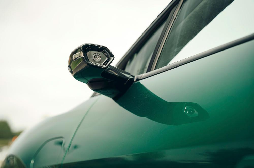 Green Lotus Eletre door mirror camera