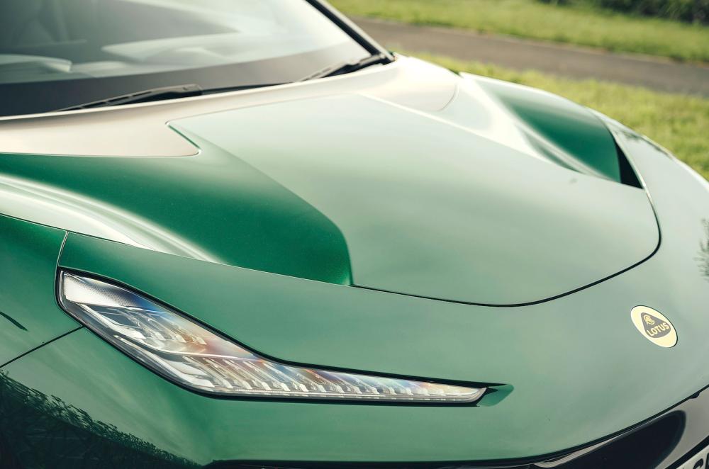 Green Lotus Eletre front detail