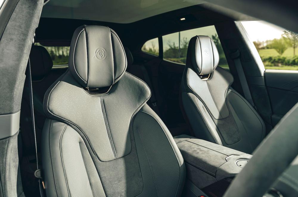 Lotus Eletre interior front seats